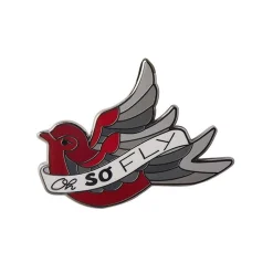 Oh So Fly Enamel Pin