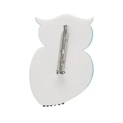 Olive Owl Brooch