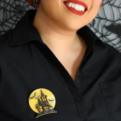 On Haunted Hill Brooch