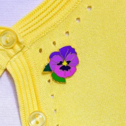 On Sleeping Eyelids Enamel Pin
