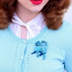 On The Prowl Cat Brooch