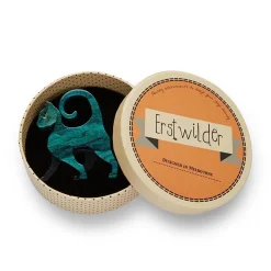 On The Prowl Cat Brooch