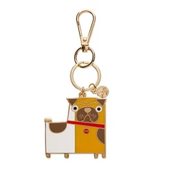 Order Of The Pug Enamel Key Ring