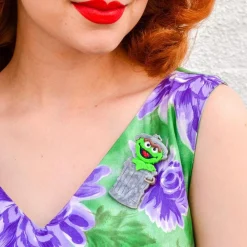 Oscar The Grouch Brooch