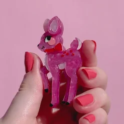 Our Deer Sweetheart Brooch