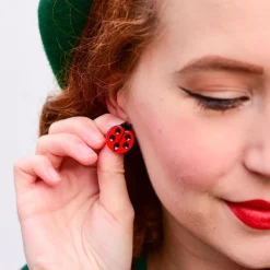 Our Lady'S Bird Earrings