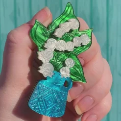 Our Lady'S Tears Brooch