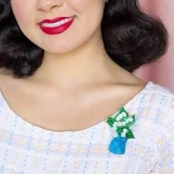 Our Lady'S Tears Brooch
