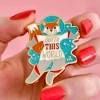 Outta This World Enamel Pin