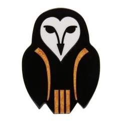 Owl Ornamental Brooch