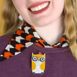 Owl-O-Ween Brooch