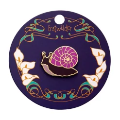 Painted Shell Enamel Pin