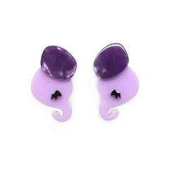 Pair Of Pachyderms Earrings