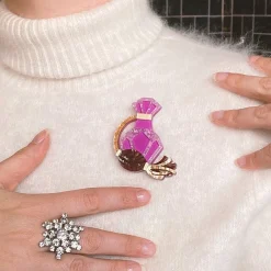 Parfum D'Erstwilder Brooch