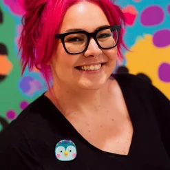 Pat The Penguin Brooch