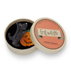Patch The Pumpkin Pup Brooch