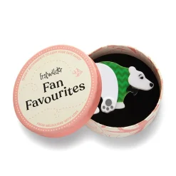 Paulo The Polar Bear Brooch