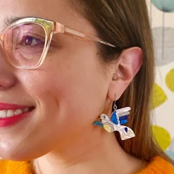 Peace & Love Drop Earrings