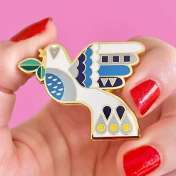 Peace & Love Enamel Pin