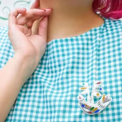 Peaceful Flight Brooch