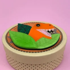 Peak-A-Saurus Rex Brooch