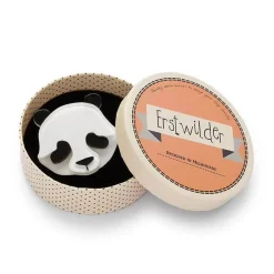 Pepita The Polite Panda Brooch