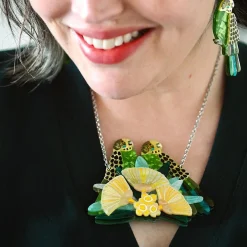Perched Upon The Lilly Pillies Necklace