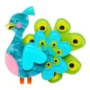Percy The Peacock Brooch