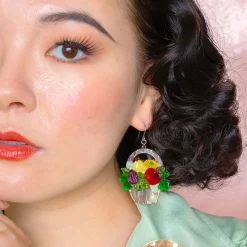 Picnic Party Starter Drop Earrings