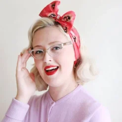 Picnic Portrait Head Scarf