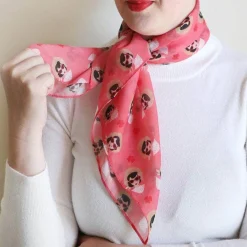 Picnic Portrait Head Scarf