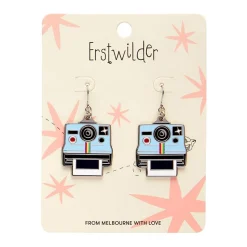 Picture Of Us Enamel Drop Earrings