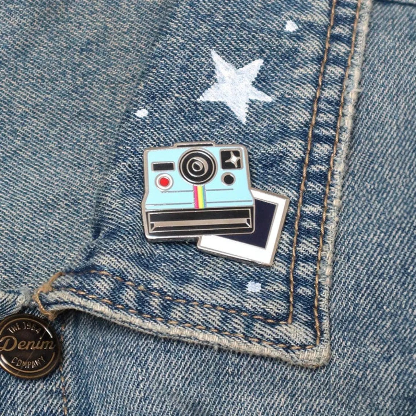 Picture Of Us Enamel Pin