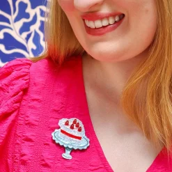 Piece Of Cake Brooch