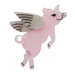 Pigs Can Fly Brooch