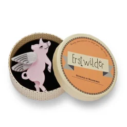 Pigs Can Fly Brooch
