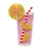 Pink Lemonade Brooch