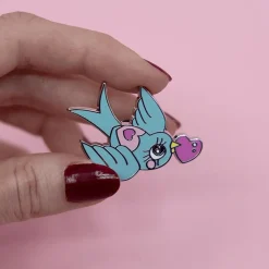 Piper The Love Bird Enamel Pin
