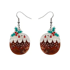 Plum Puddie Earrings