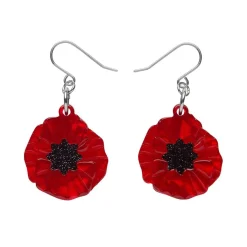 Poppy Field Drop Earrings