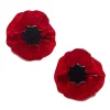 Poppy Field Hair Clips Set - 2 Piece