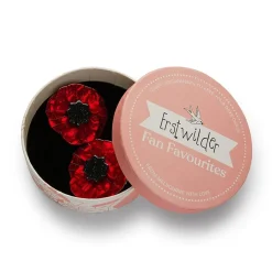 Poppy Field Hair Clips Set - 2 Piece