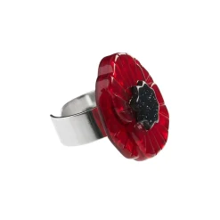 Poppy Field Statement Ring