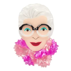 Pretty In Pom Poms Iris Brooch