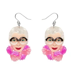 Pretty In Pom Poms Iris Drop Earrings