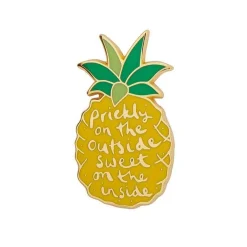 Prickly Pineapple Enamel Pin