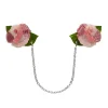 Prim Petals Cardigan Clips