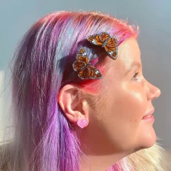 Prince Of Orange Hair Clips Set - 2 Piece