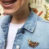 Prince Of Orange Mini Brooch