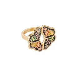 Prince Of Pride Butterfly Enamel Ring